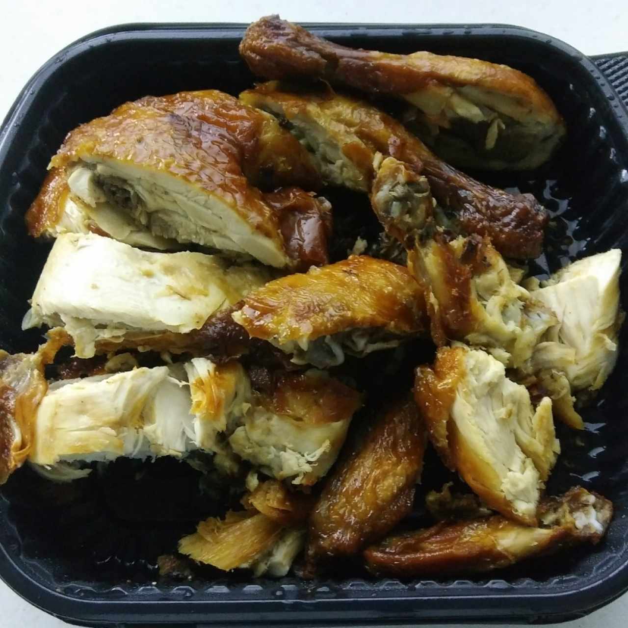 Pollo asado.