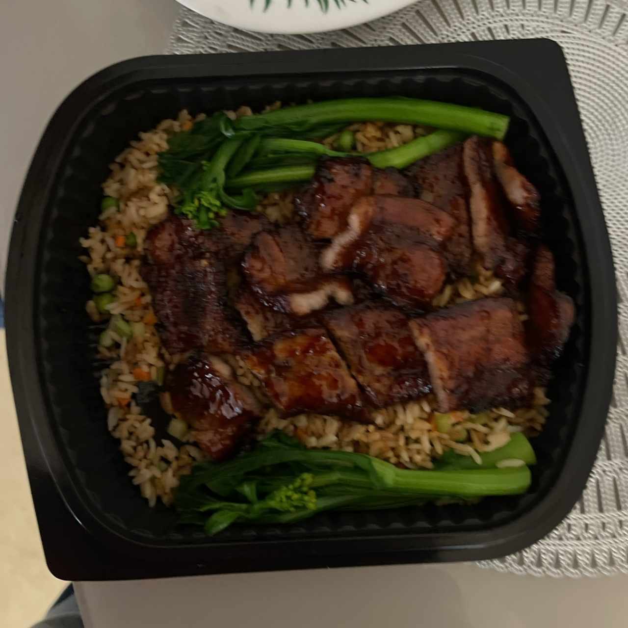 Costilla de Cerdo ala miel y ajo