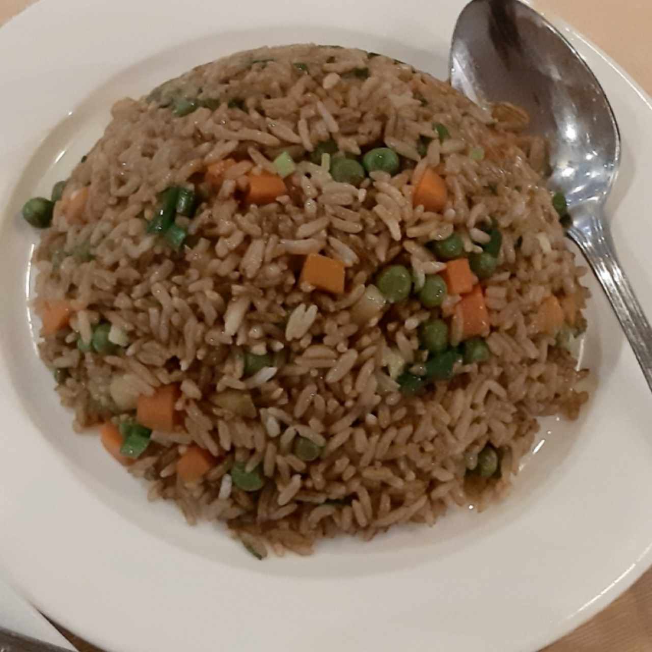 Arroz con vegetales