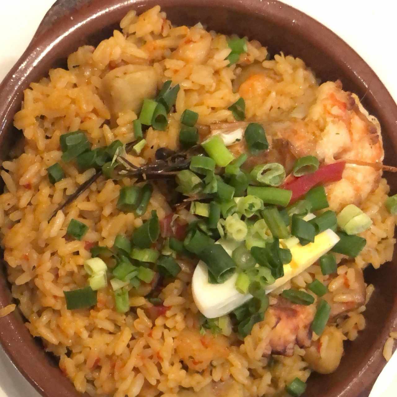 paella de mariscos 