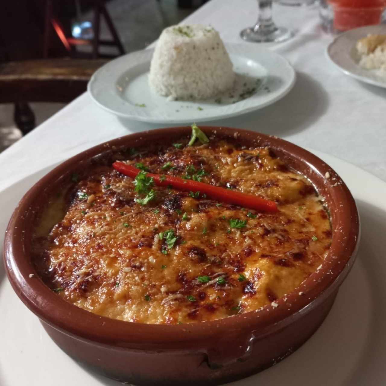 Langosta a la Parrilla, al Termidor o al Ajillo