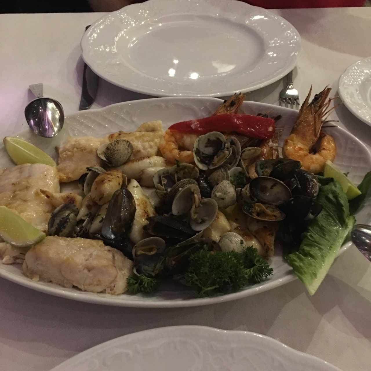 parrillada de mariscos 