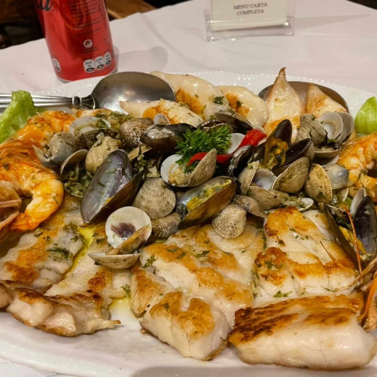 Parrillada de mariscos