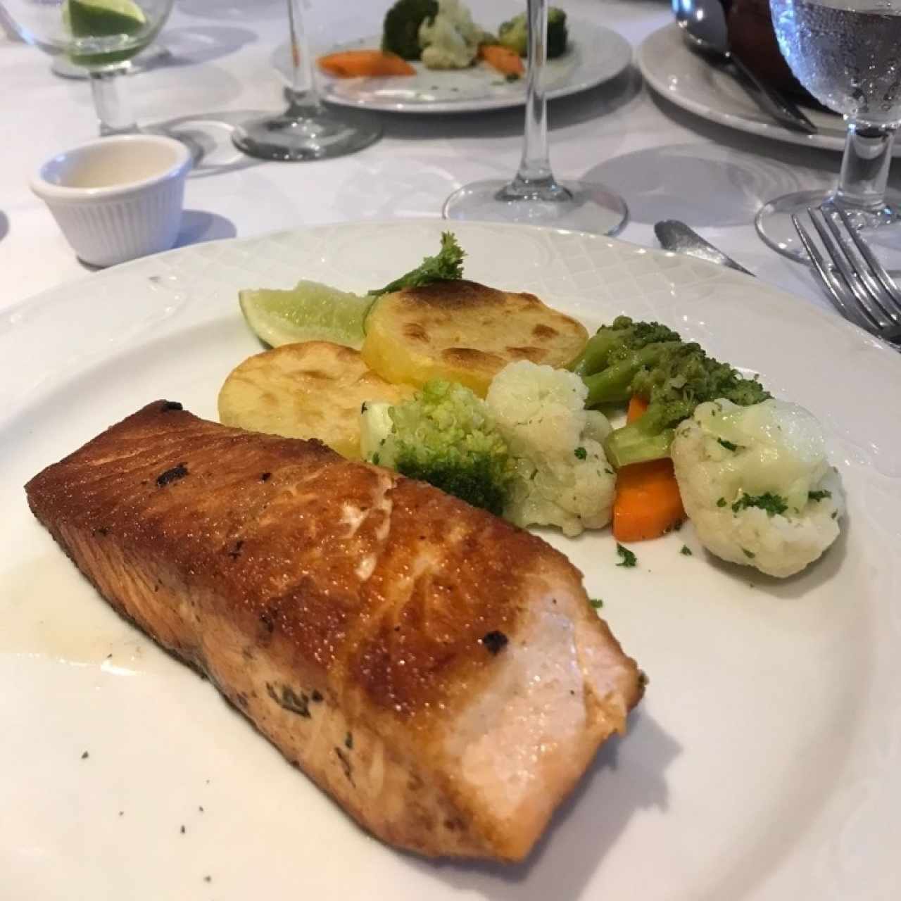 Salmon a la Plancha