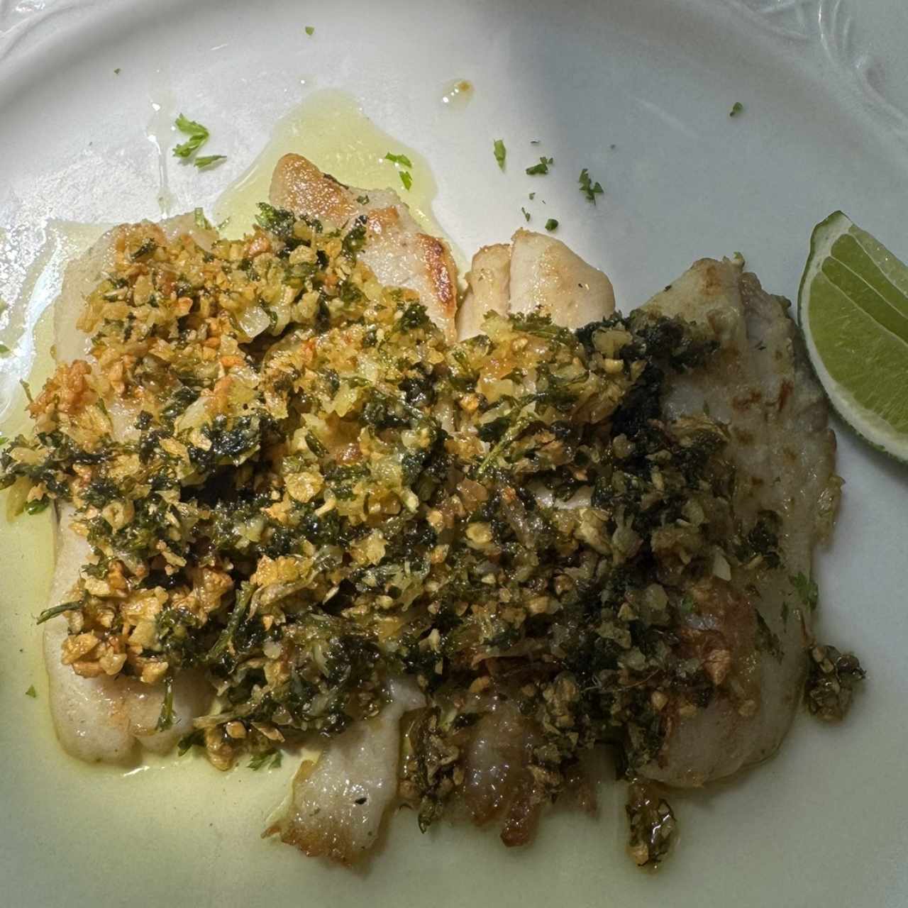 Corvina al Limón o al Ajillo