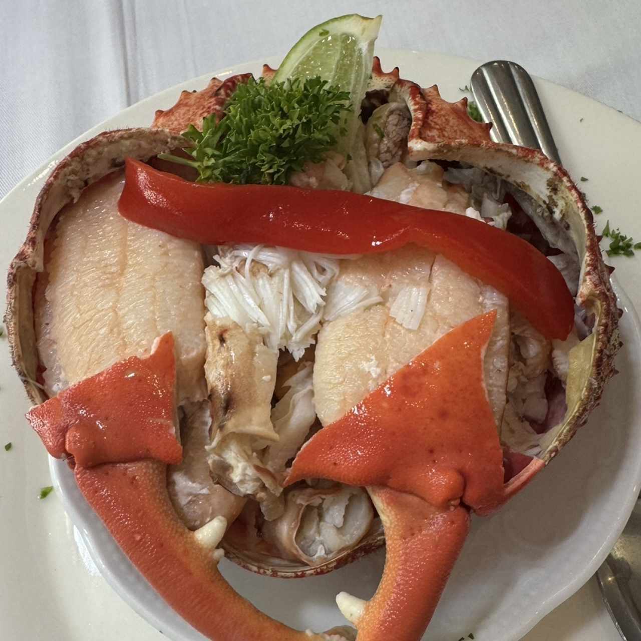 Platos Fuertes - Centollo o Cangrejo