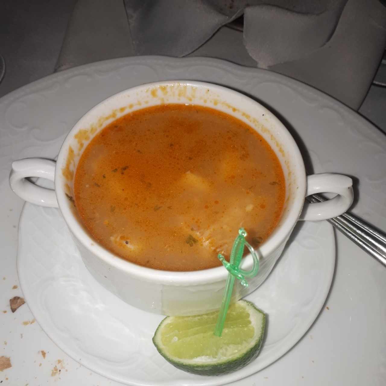 Sopa de marisco