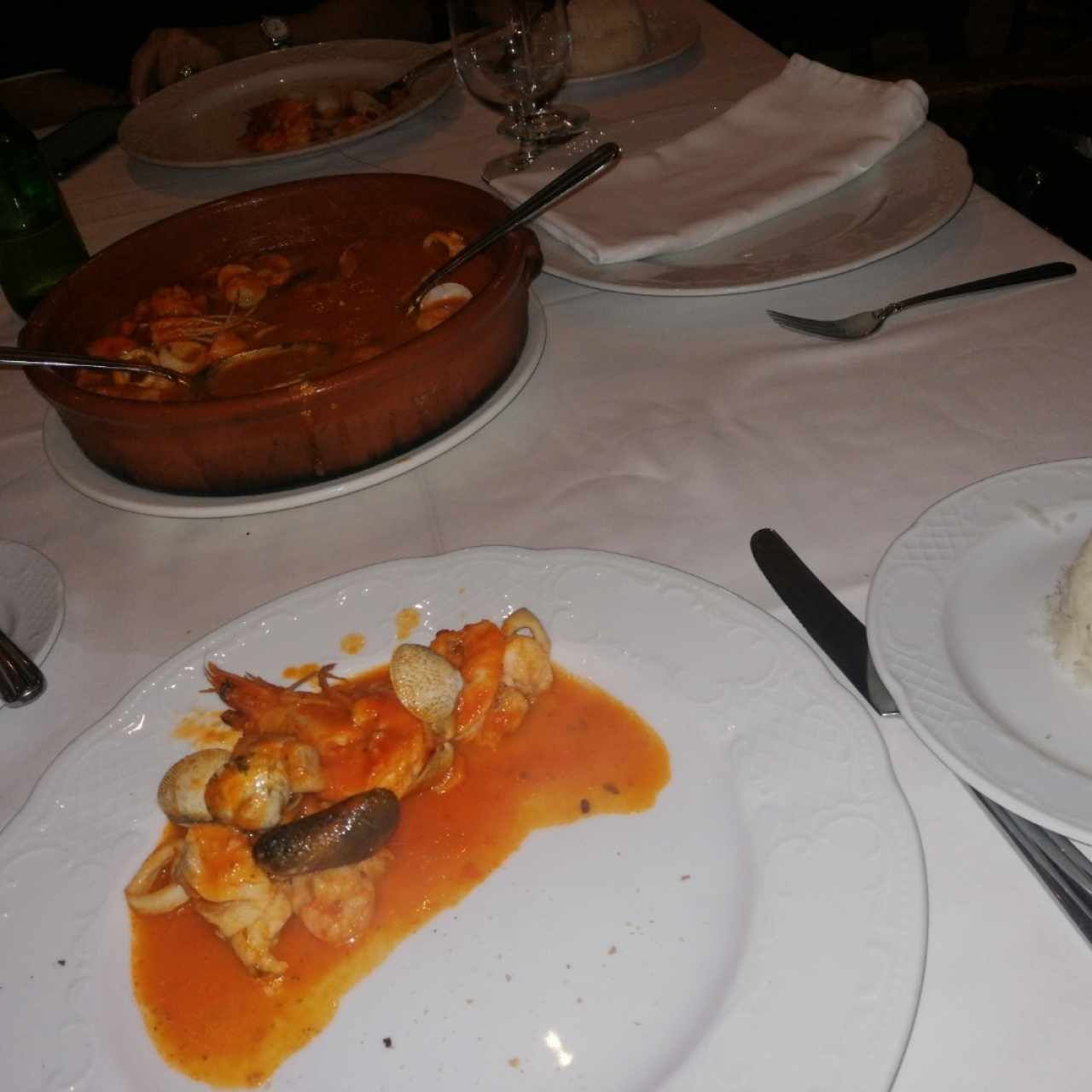 Zarzuela de mariscos 