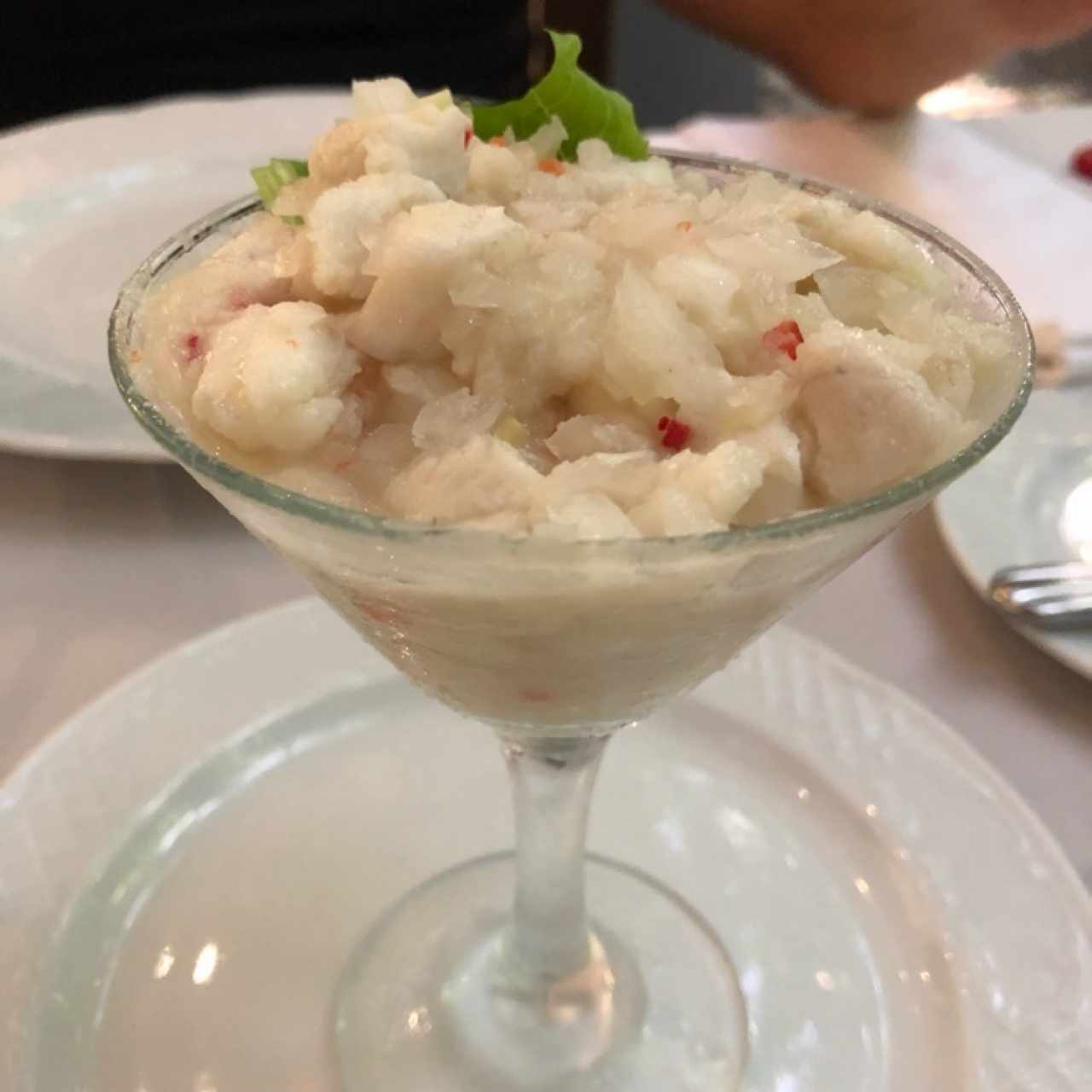 Ceviche de corvina