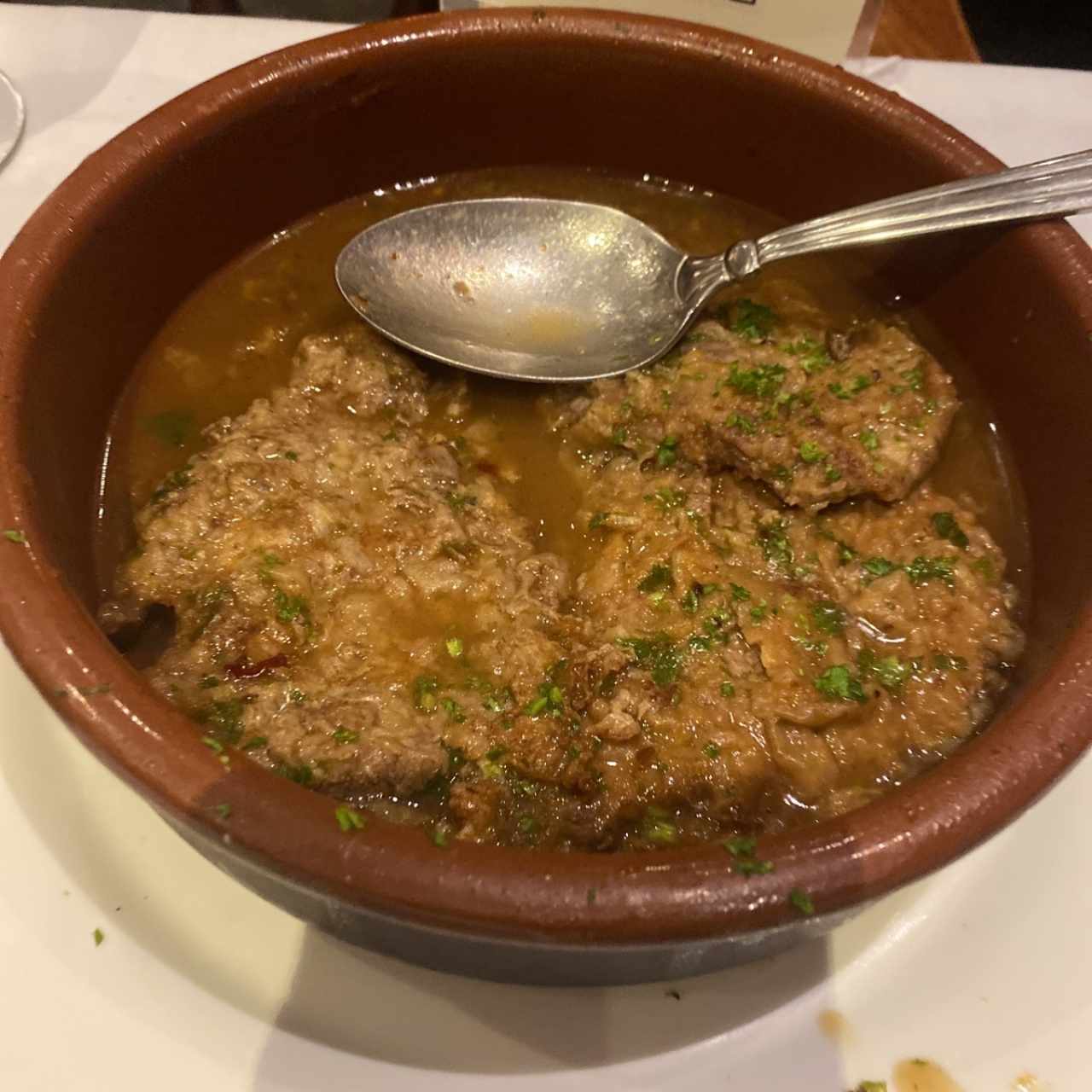 Escalopes de ternera al jerez