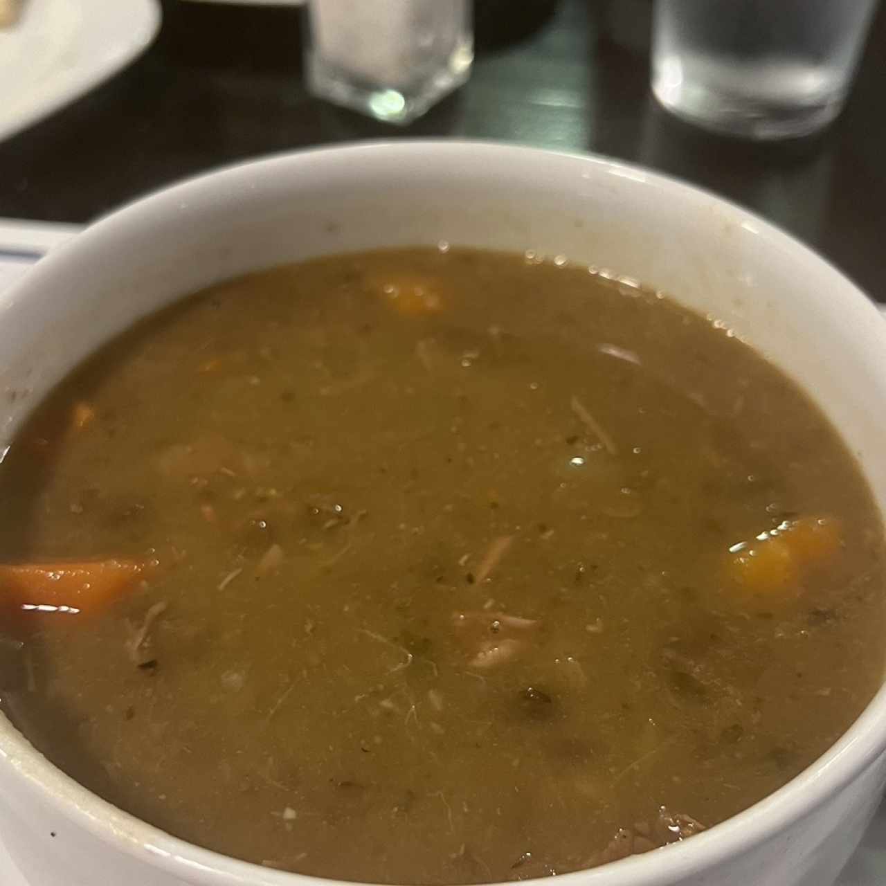 Sopa de Lenteja con Carne