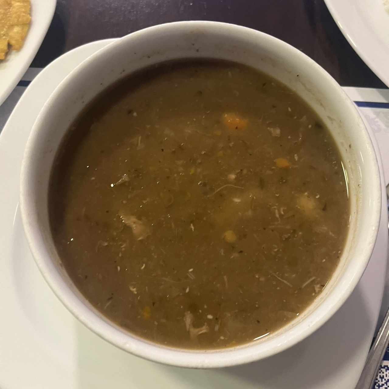 Sopa de Lenteja con Carne