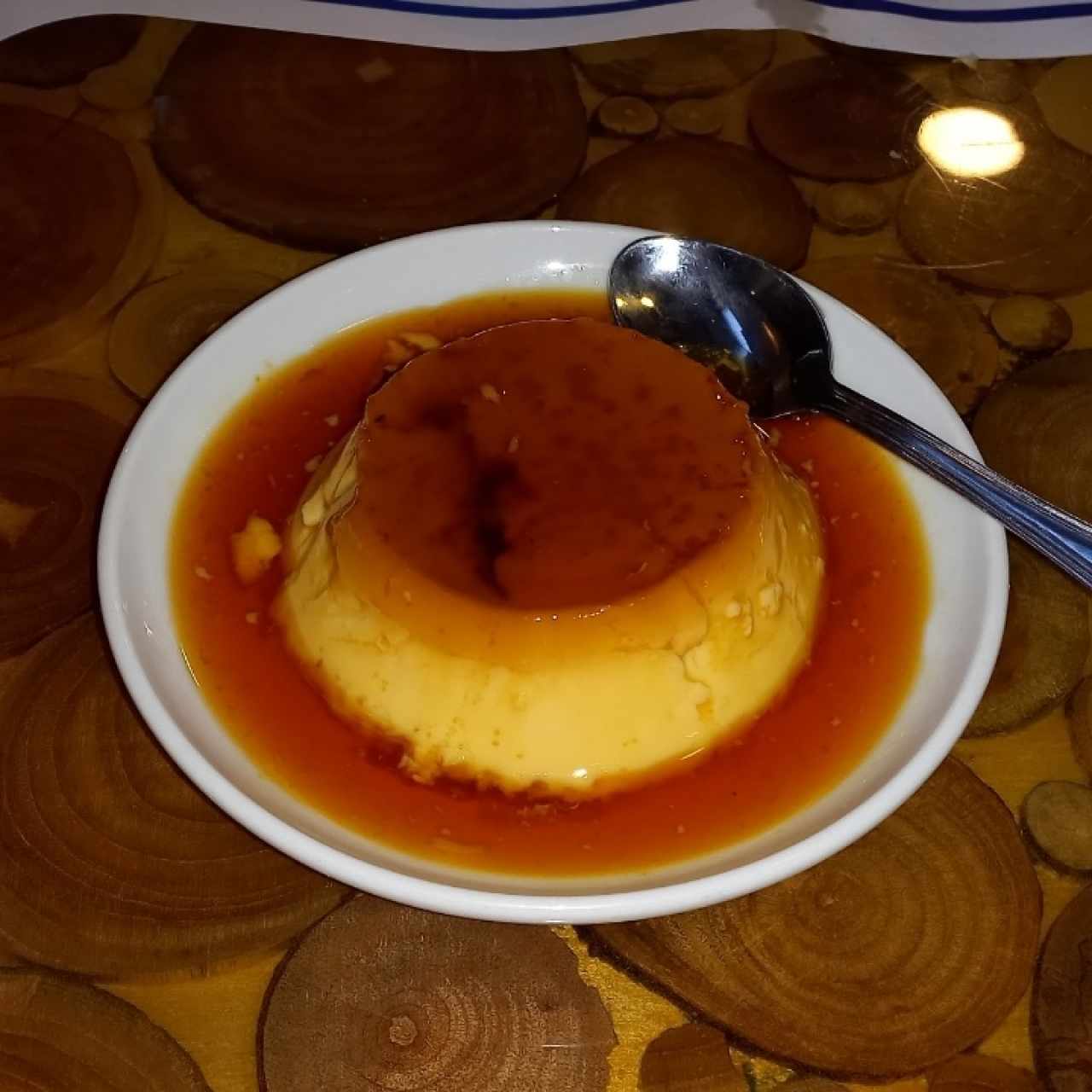 Flan de la casa