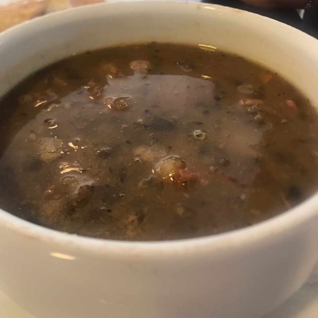 Sopa de Lenteja con Carne