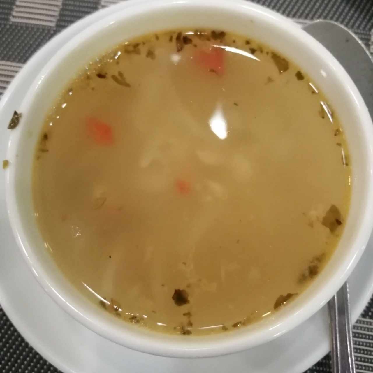 Sopita de entrada-Cortesía del restaurante 