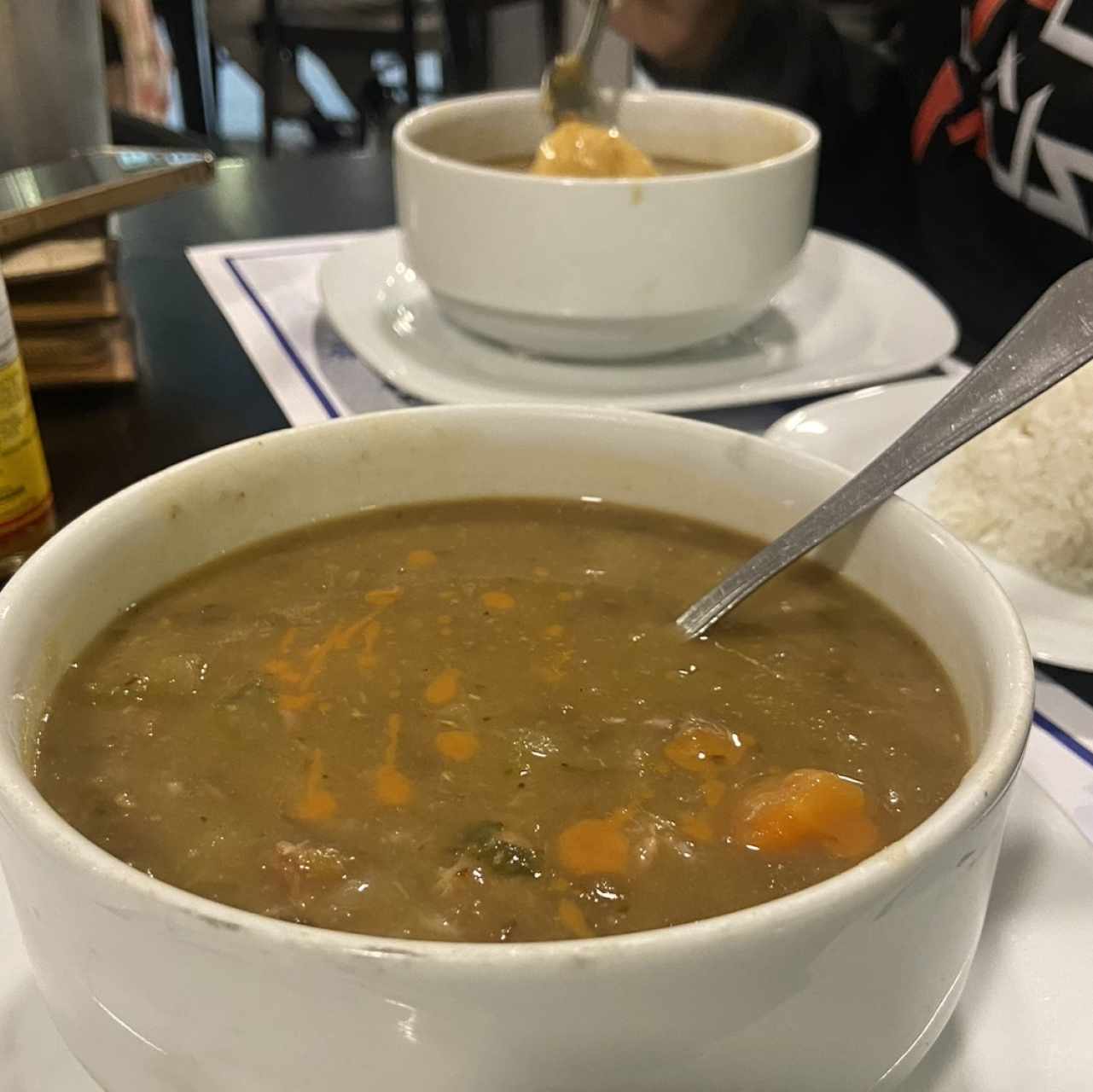 Sopa de Lenteja con Carne