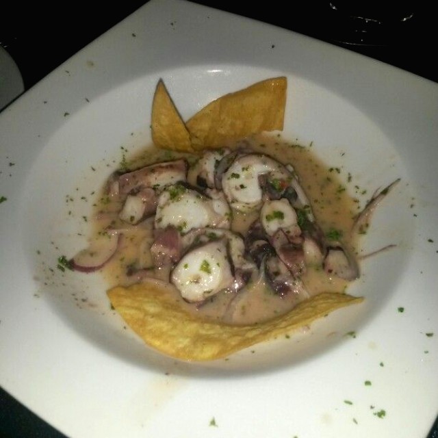 Aperitivos - Ceviche de pulpo