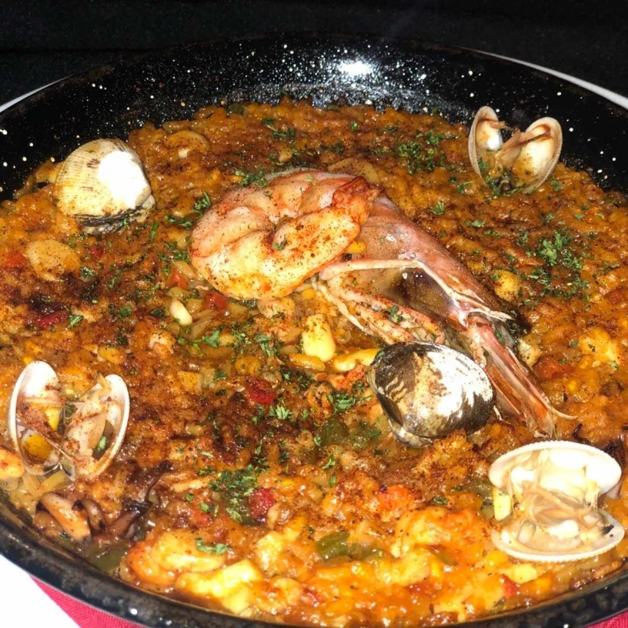 paella de marisco