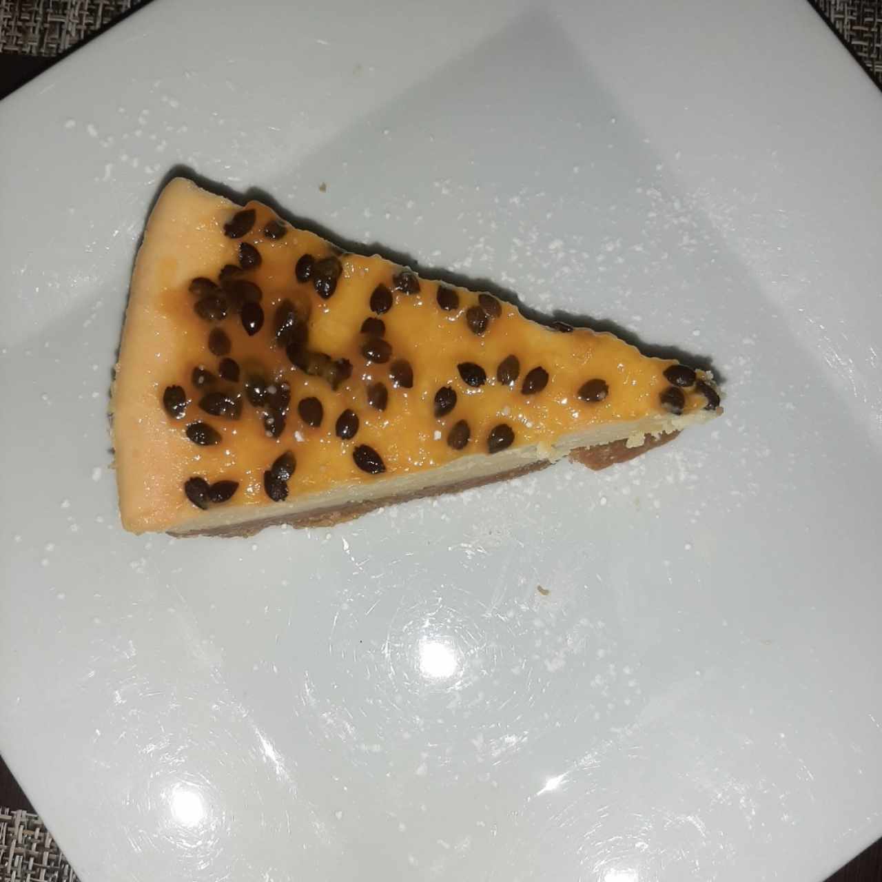 Cheesecake de maracuyá