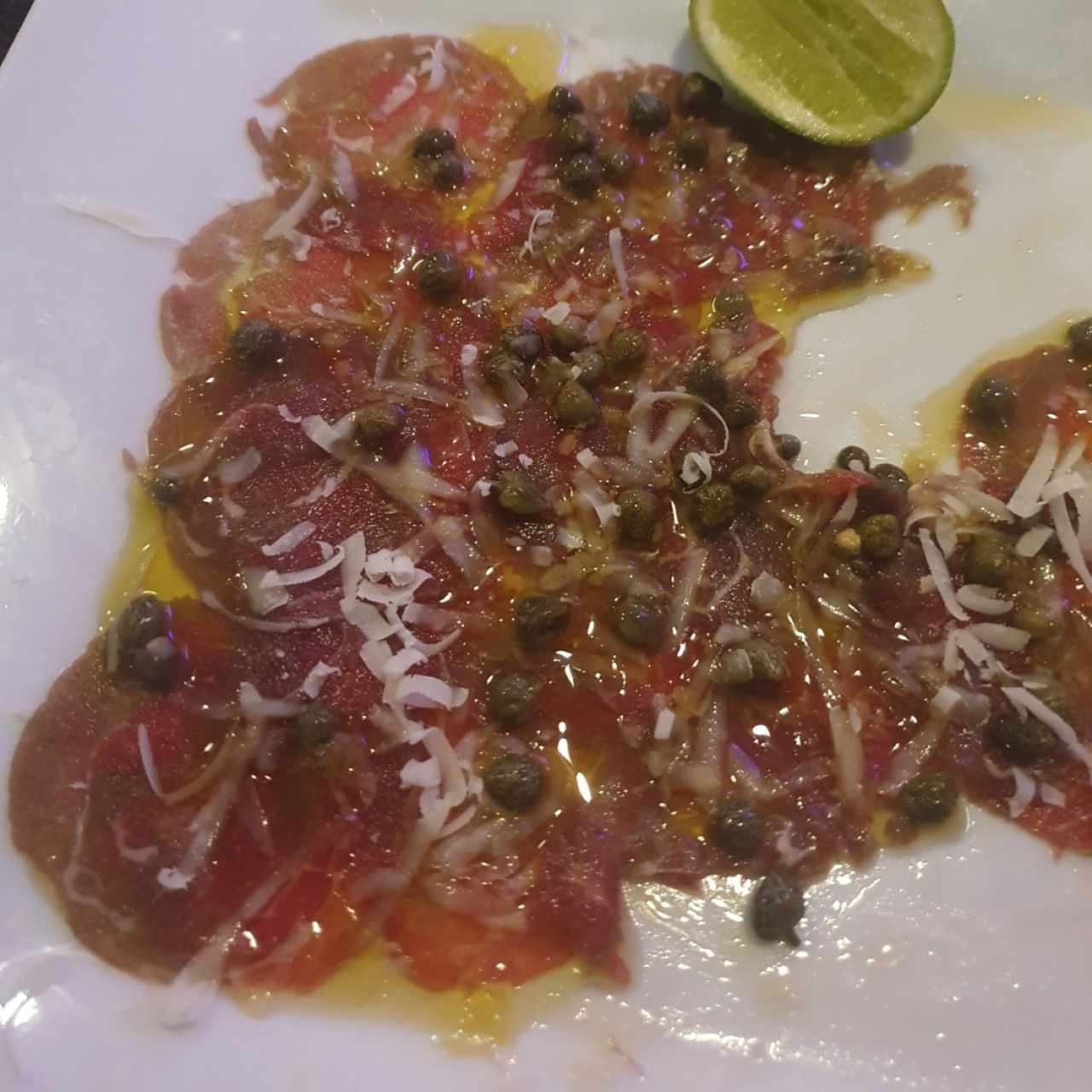 Carpaccio de Res