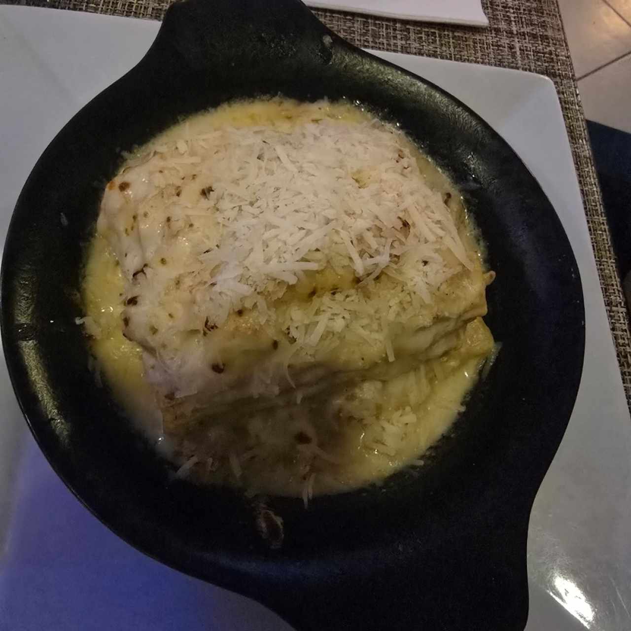 Lasagna de pollo