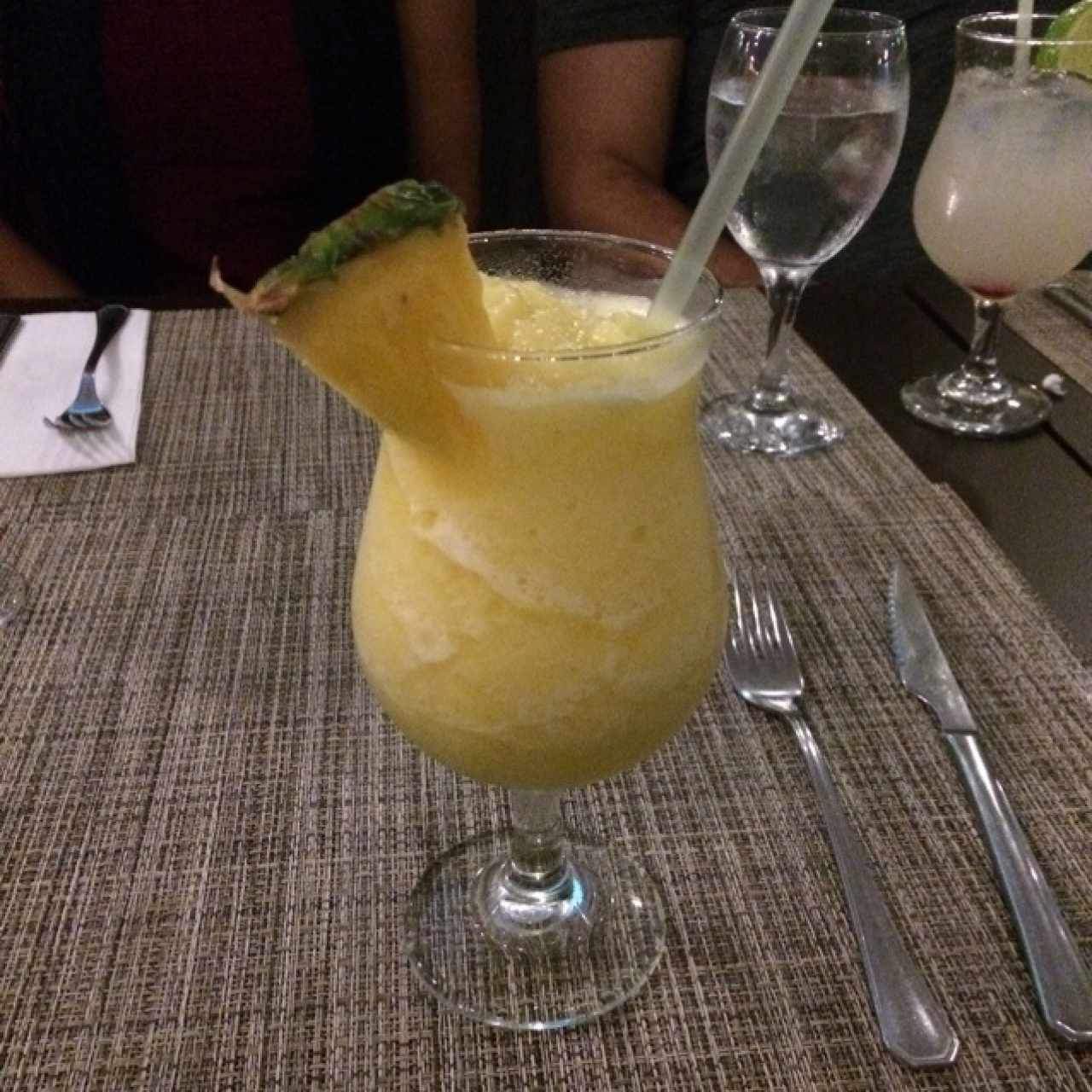 licuado de piña sin azucar