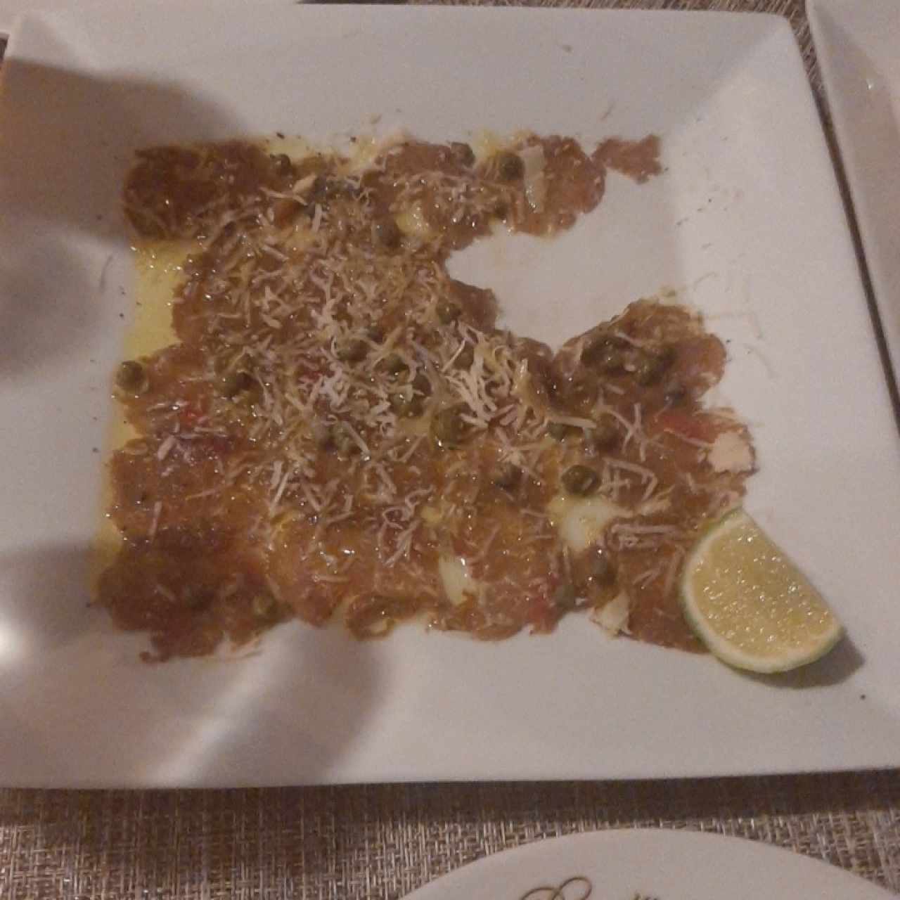 carpaccio di manso