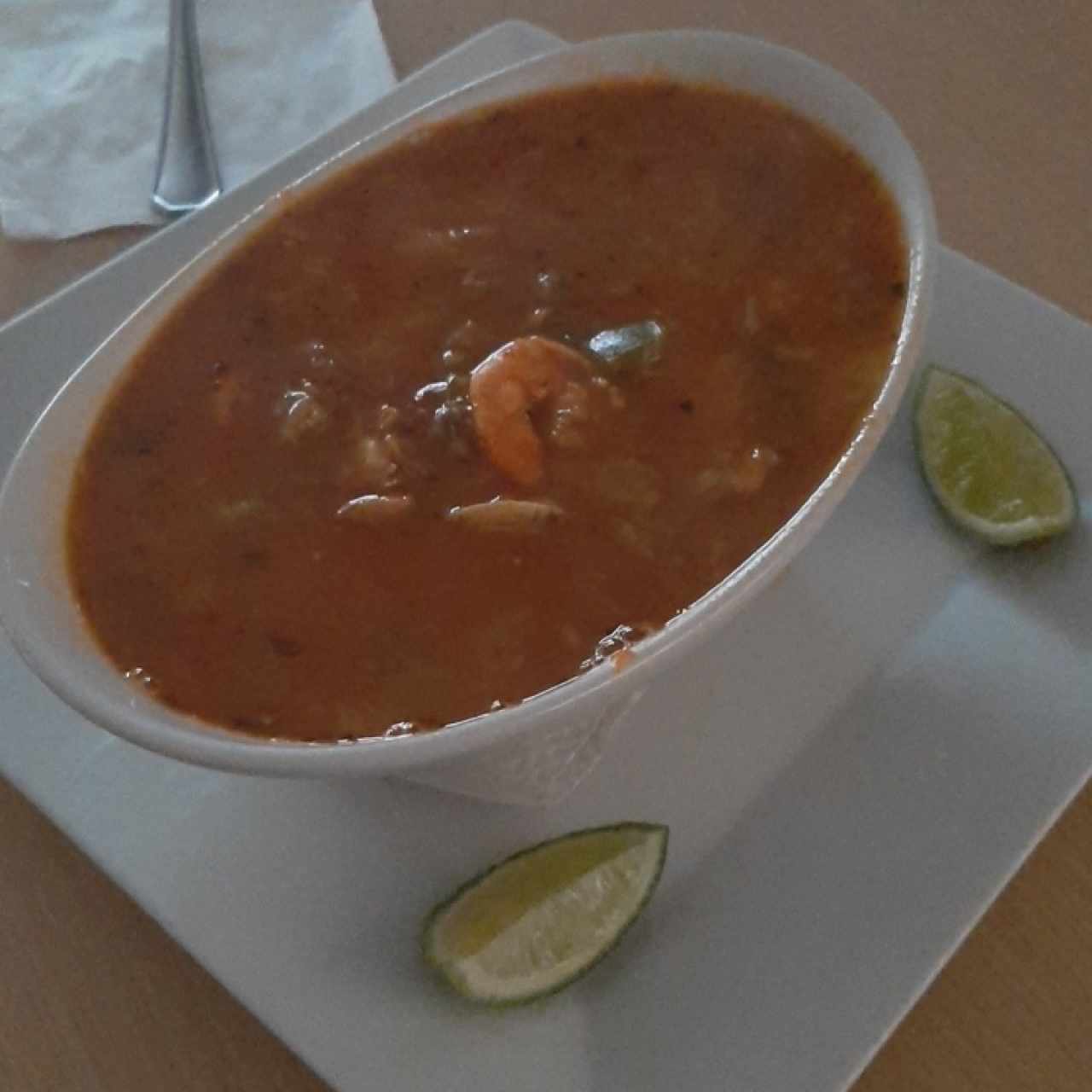 Entradas - Sopa de Marisco