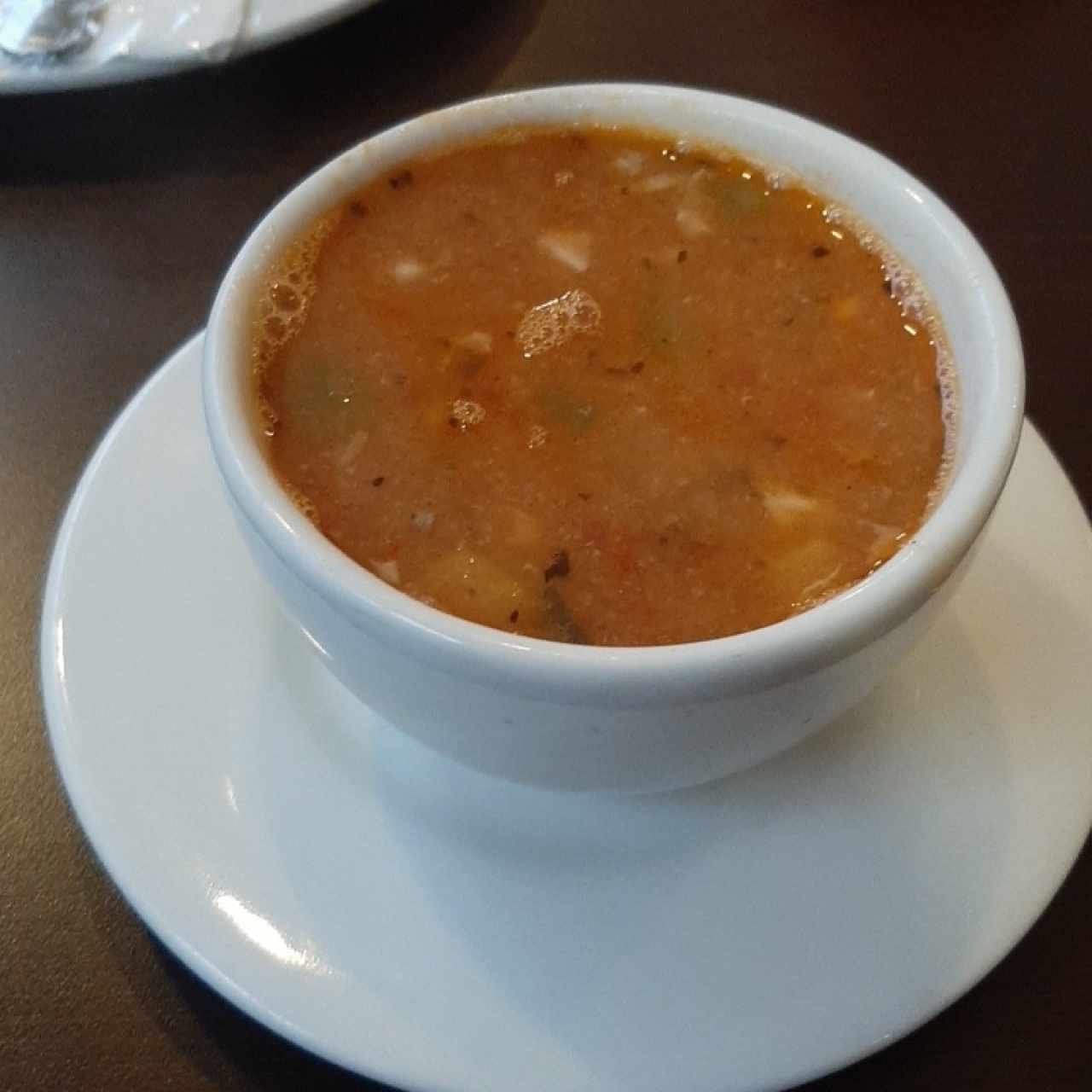 Entradas - Sopa de Marisco