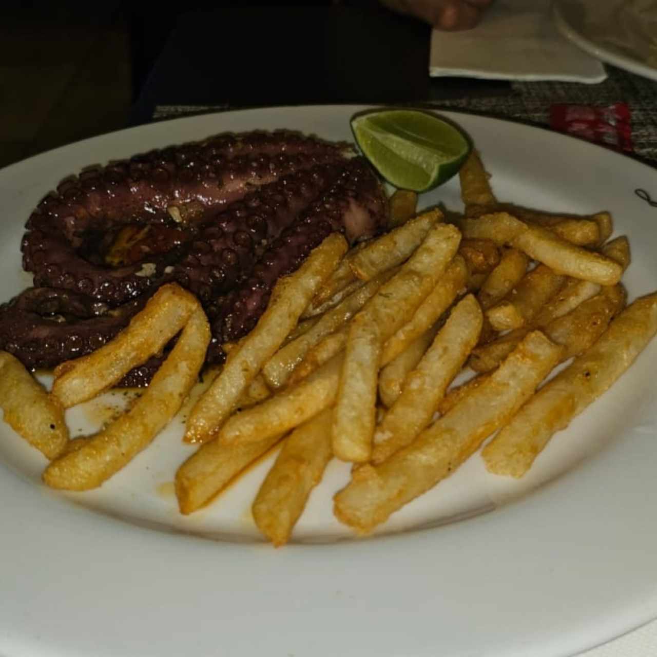 Pulpo al ajillo