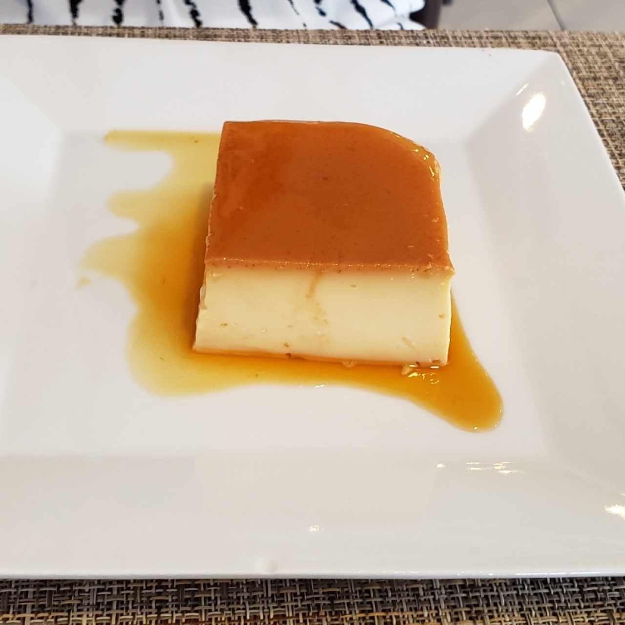 Flan de la casa