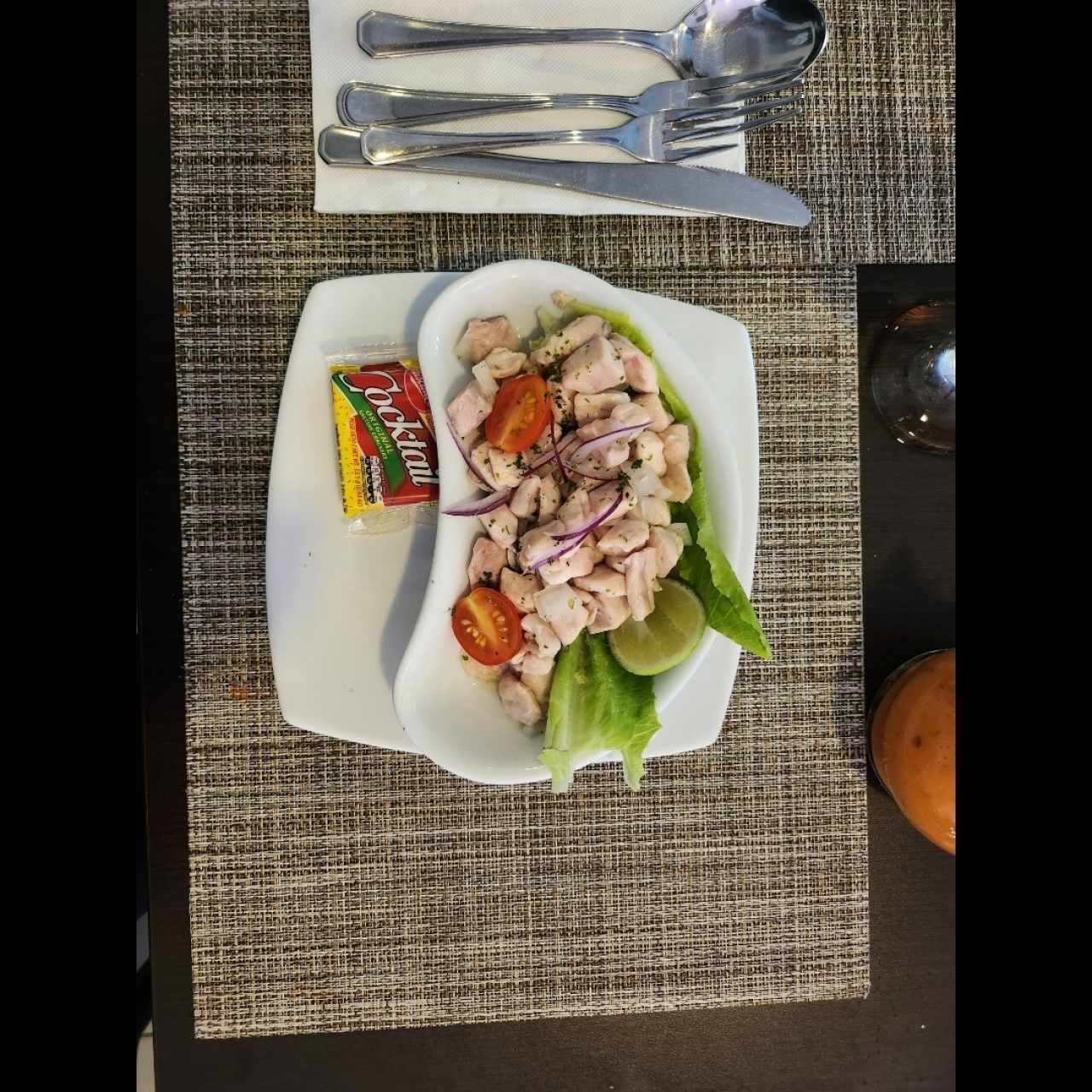 Entradas Frias - Ceviche de Corvina