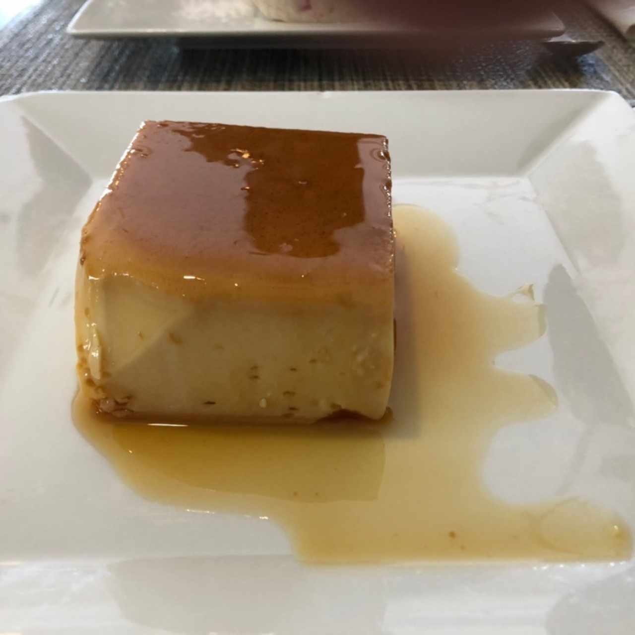 Flan de la casa