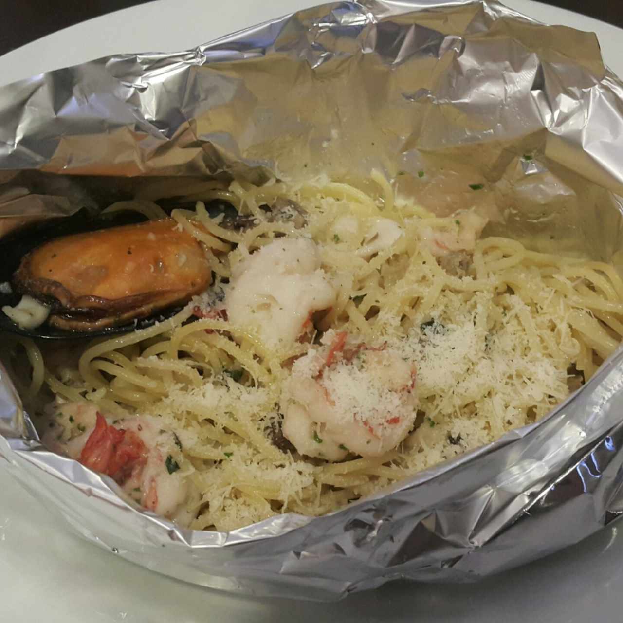 spaghetti fruti de mare