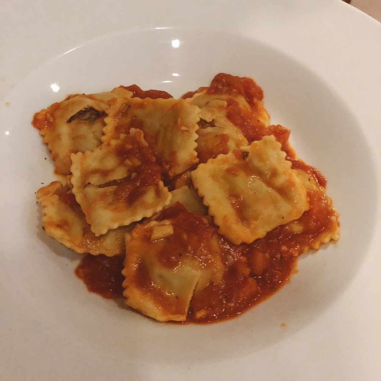 Ravioli de Carne - Pomodoro