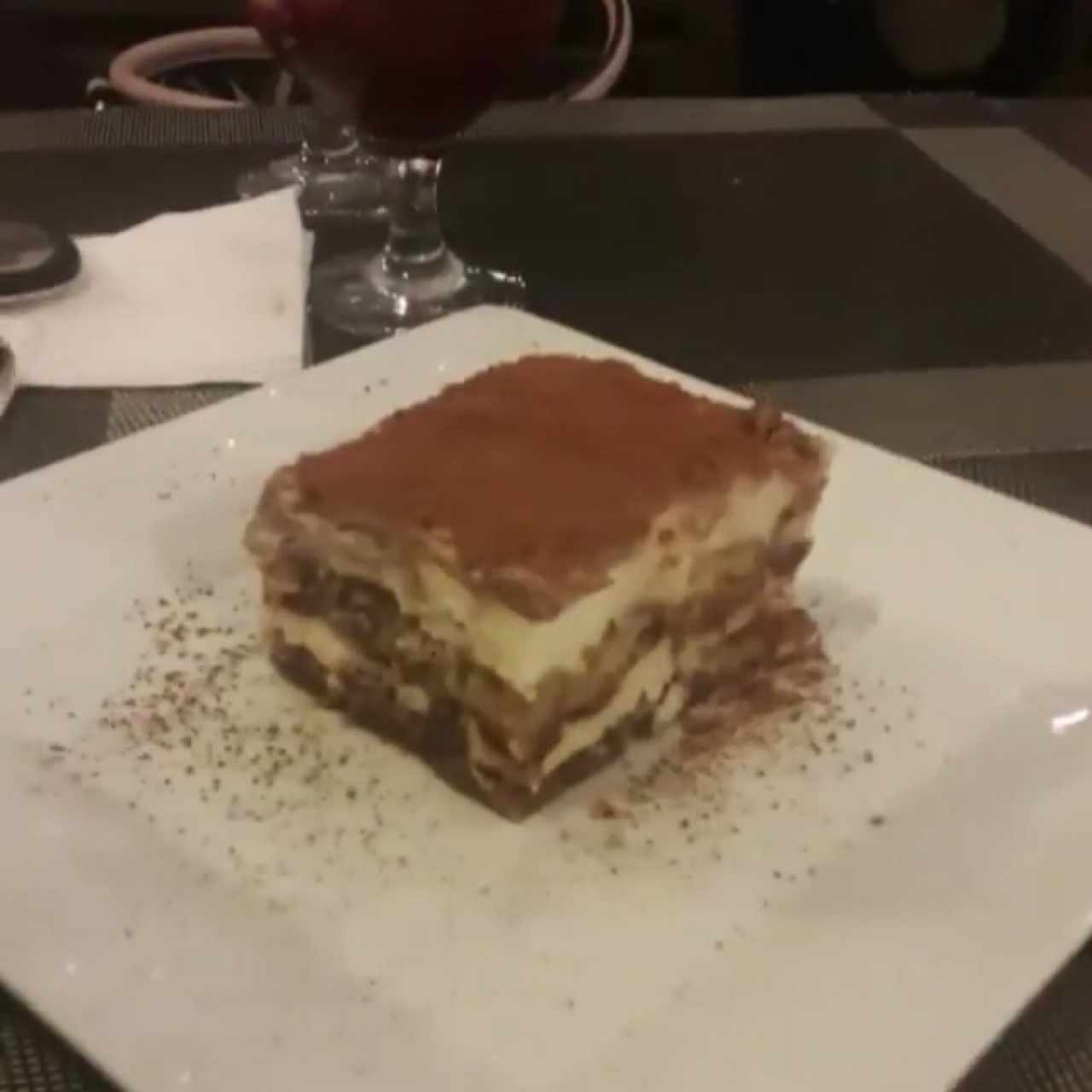 Tiramisú.