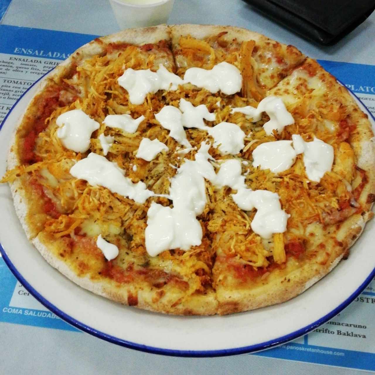 pizza de pollo 