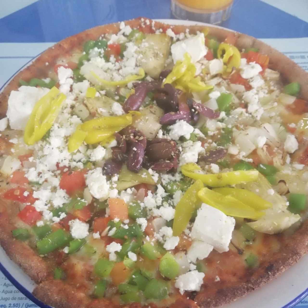 Piza Panos Vegetales