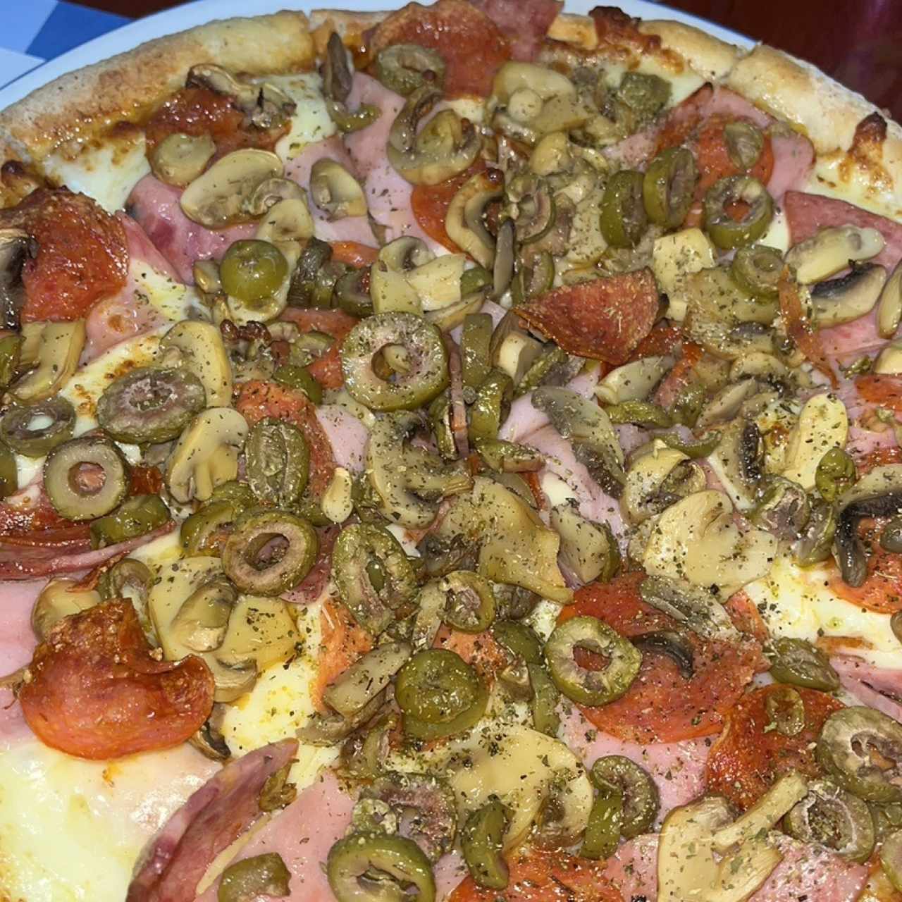 Pizza de combinación 