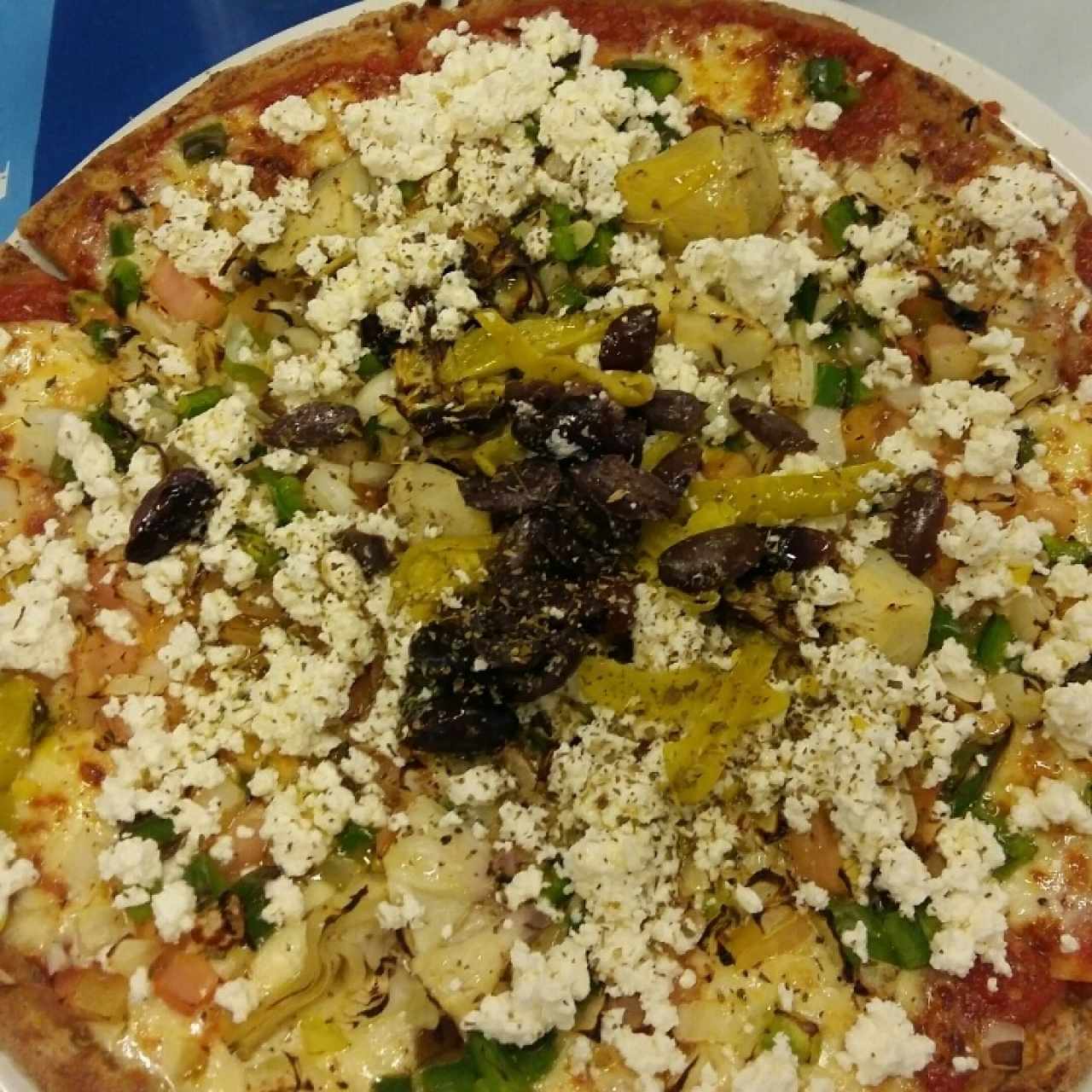 Pano's Pizza de Vegetales! nunca defrauda! 👏👏❤