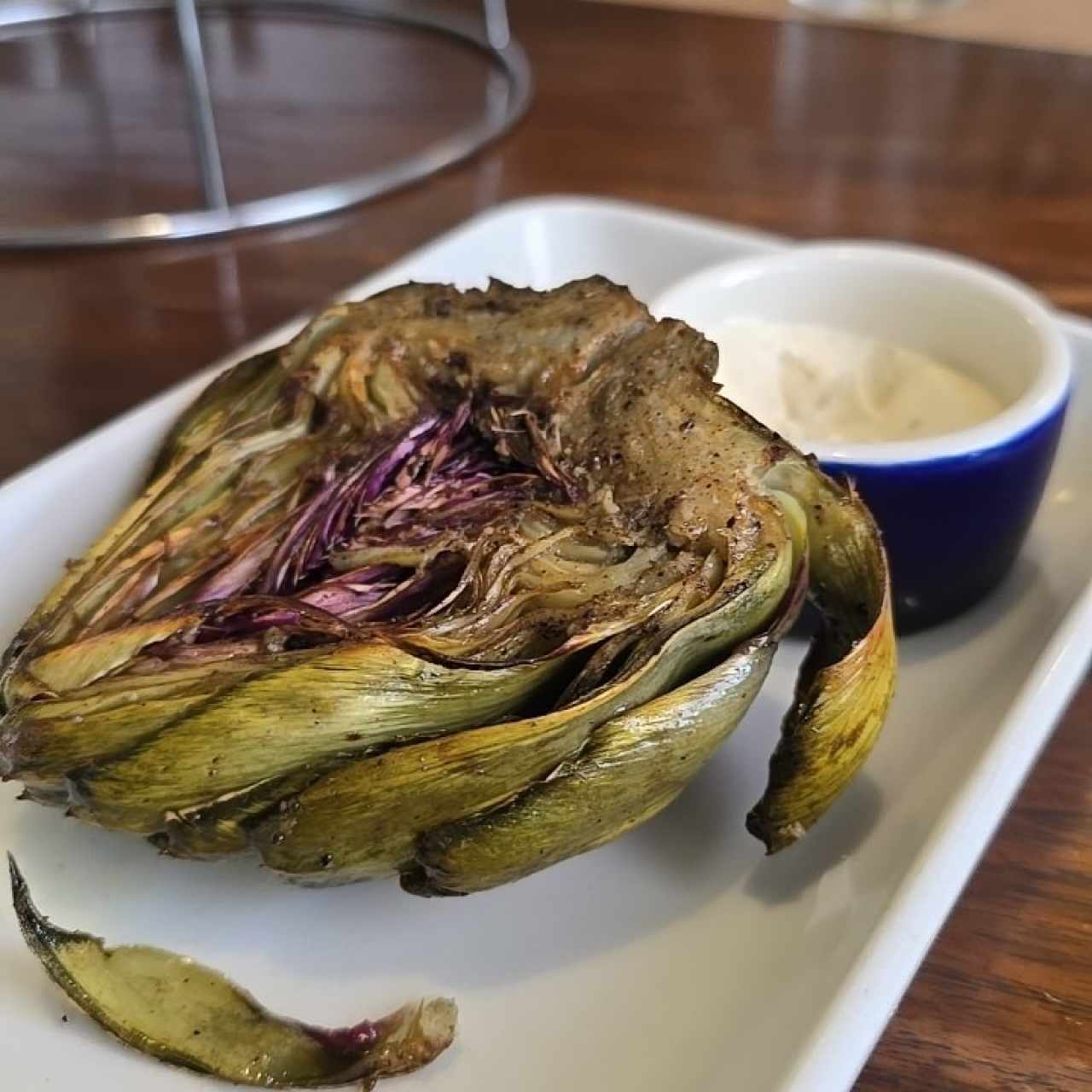 Starters - Grilled Alcachofas