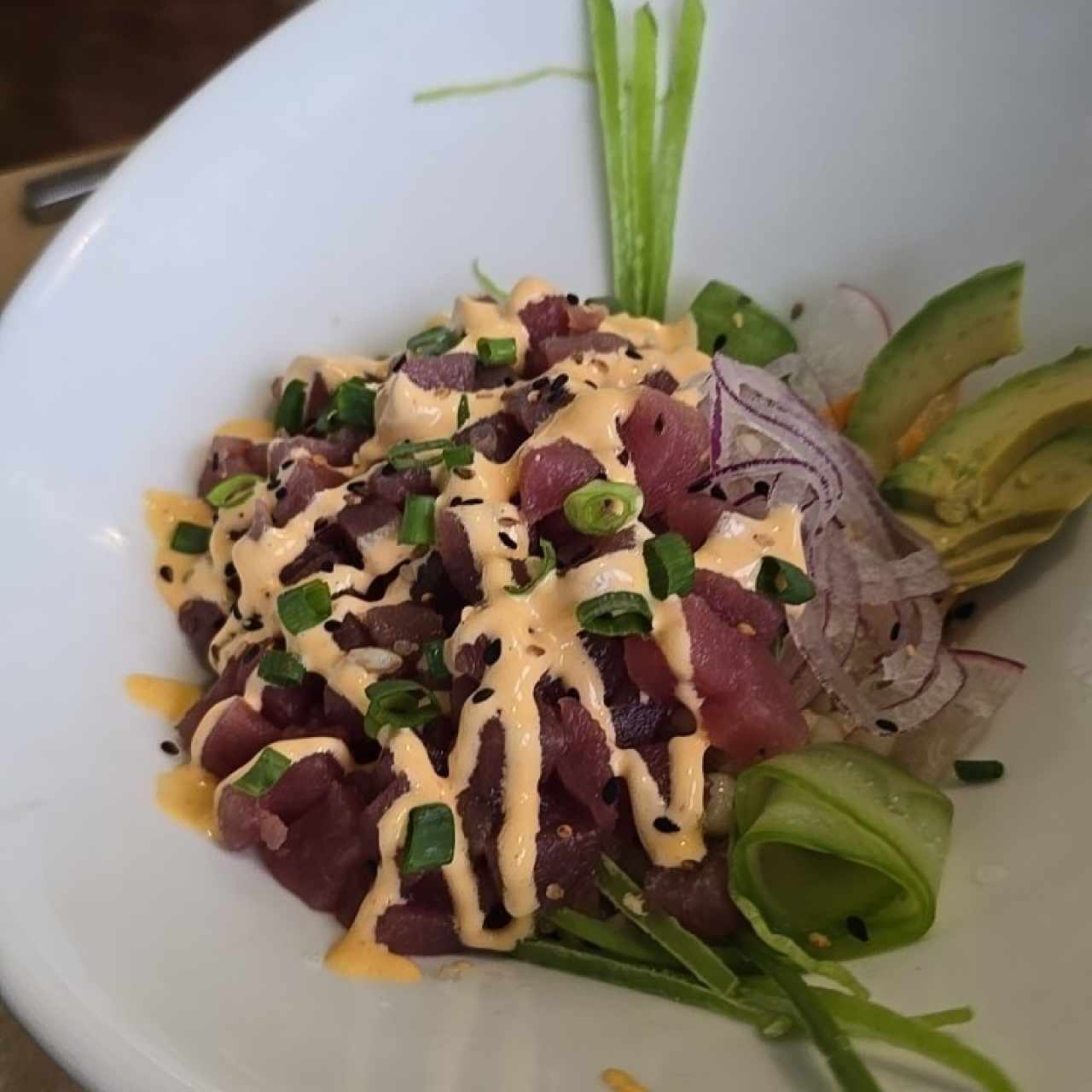 Spicy Tuna Poke Bowl
