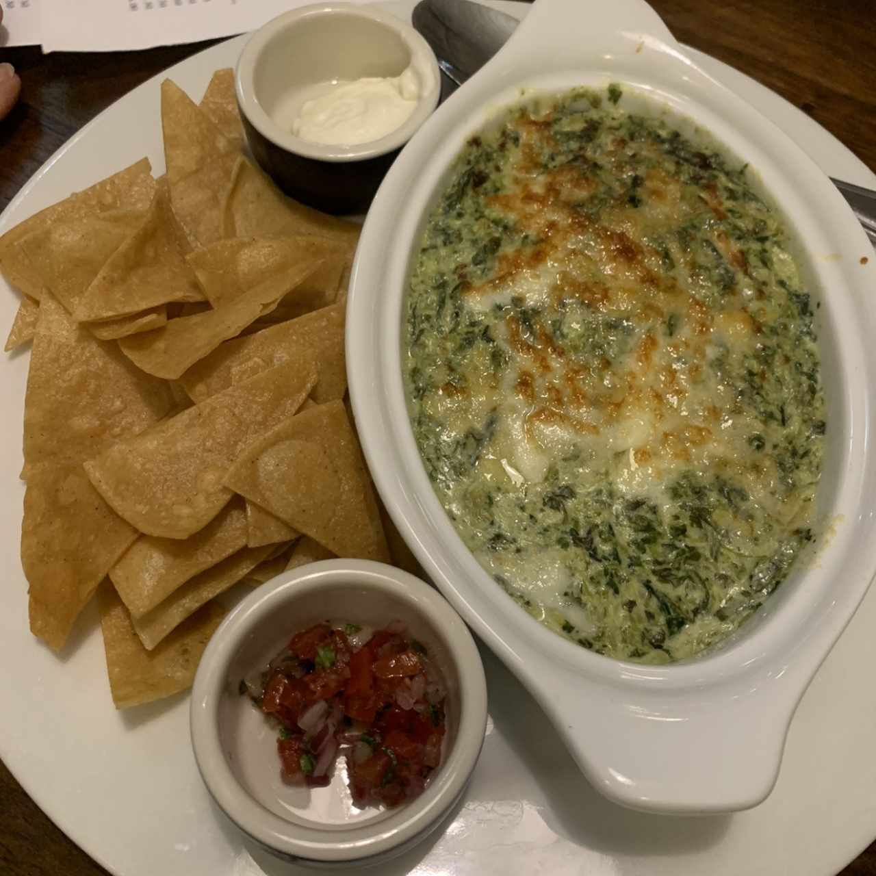 Dip de espinaca