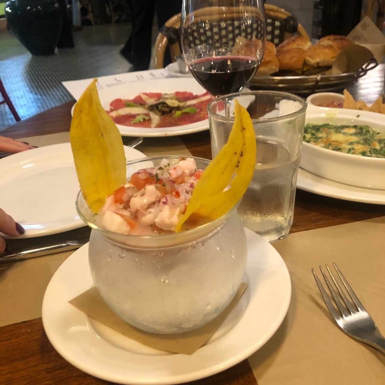 Ceviche de corvina 