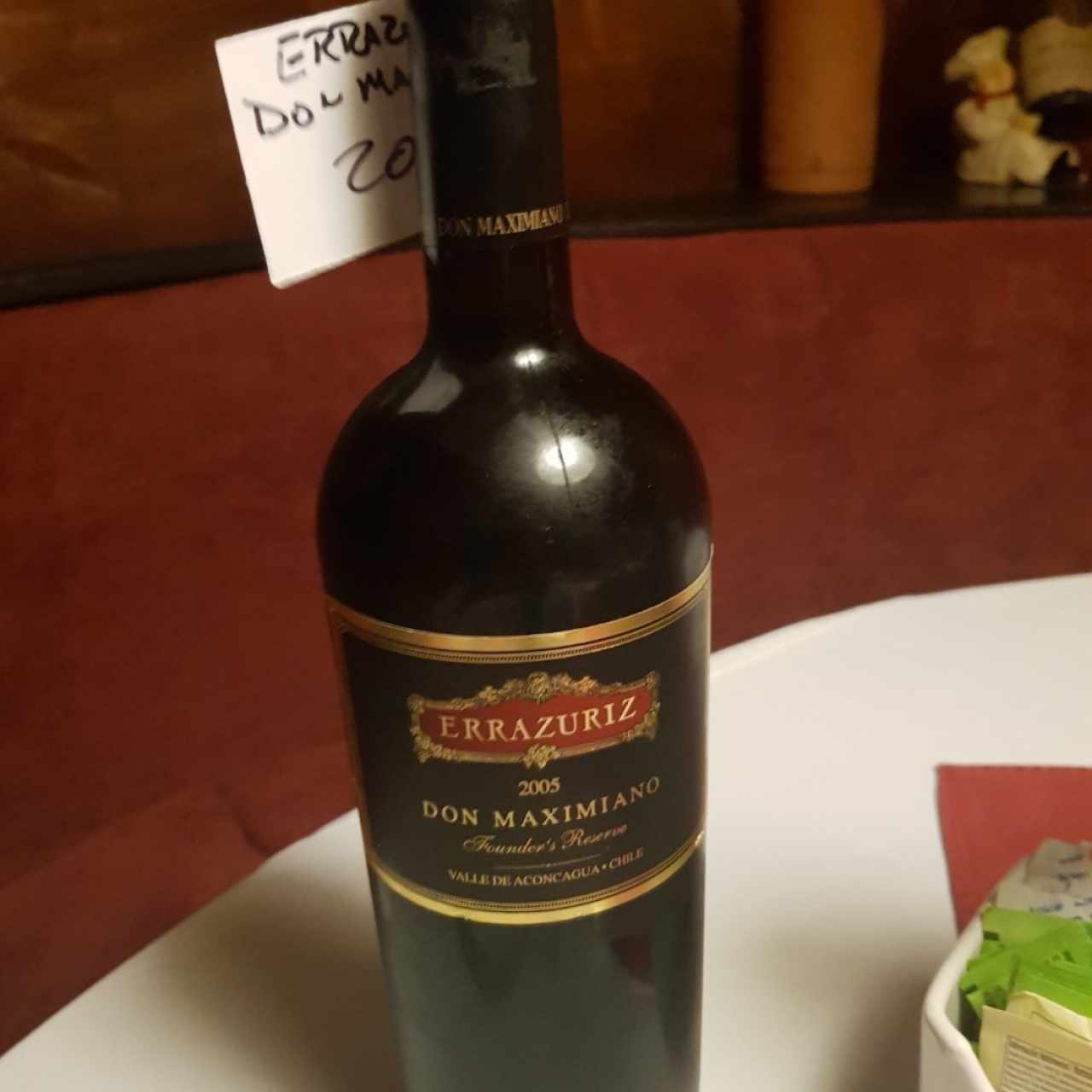 vino Errazuriz muy bueno