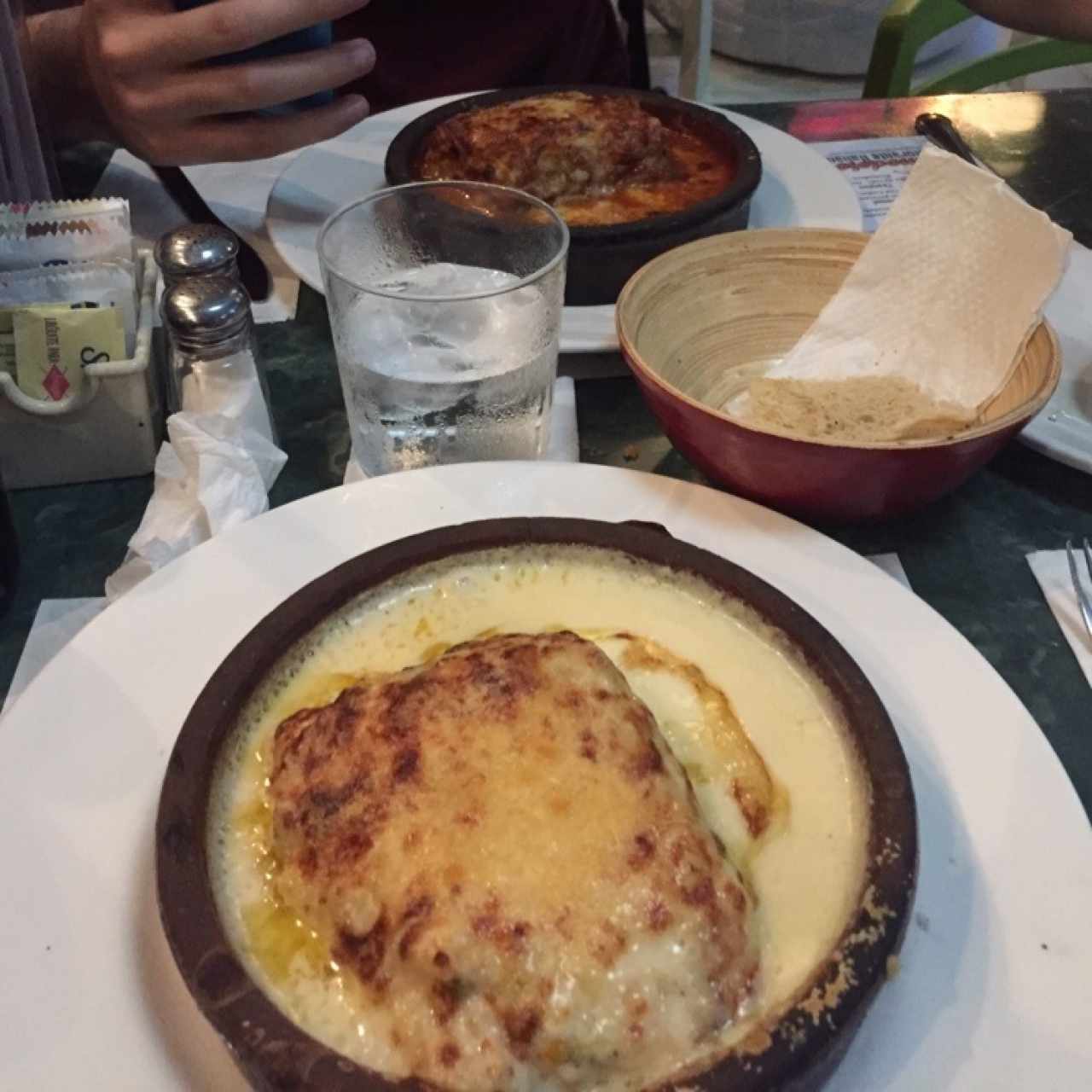 lasaña gratinada