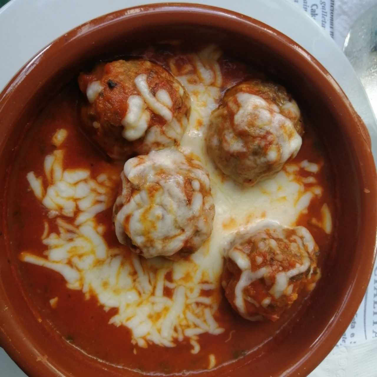 Albóndigas de carne y chorizo