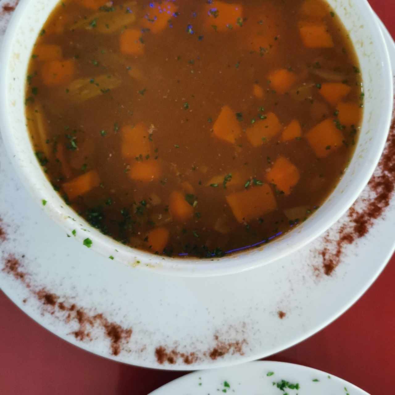 sopa de mariscos