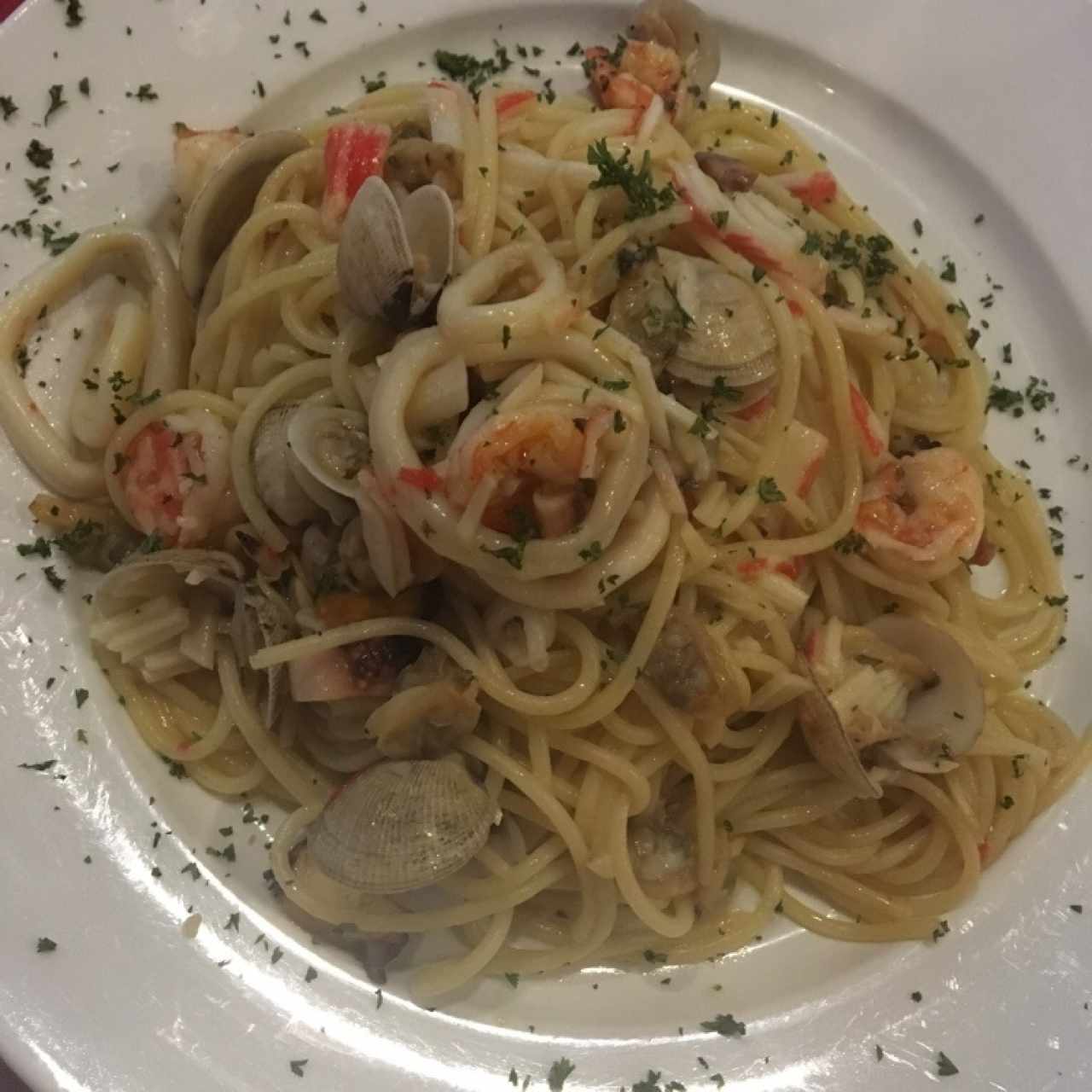 Espaguetti a la pescatore