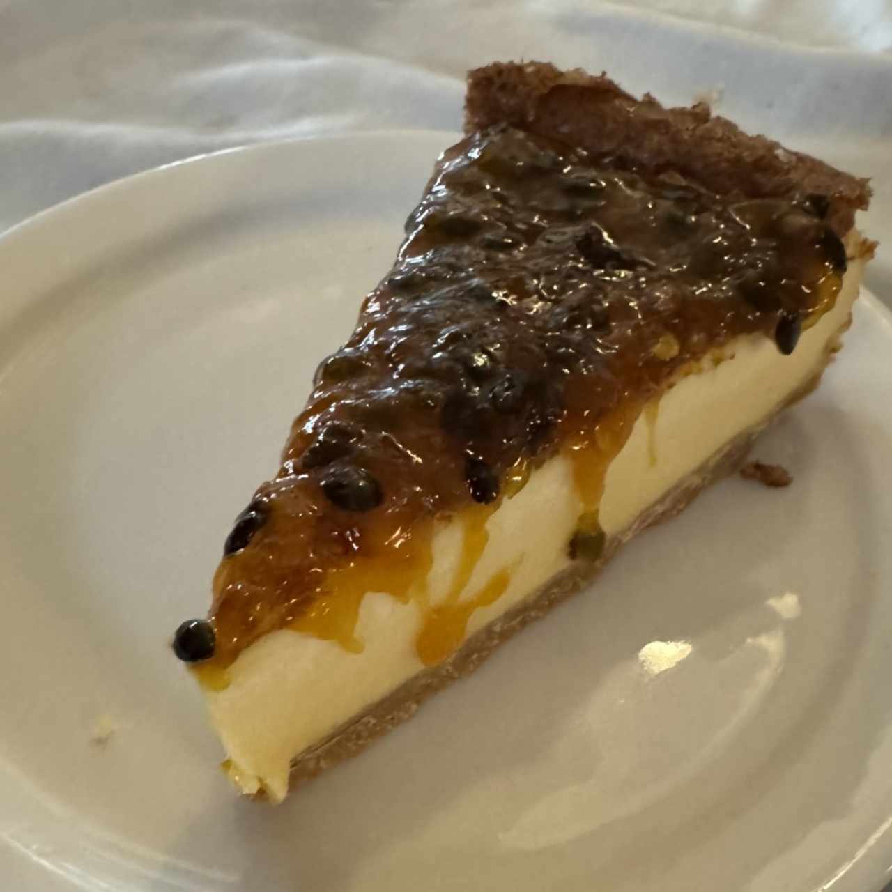 Cheesecake de maracuya 